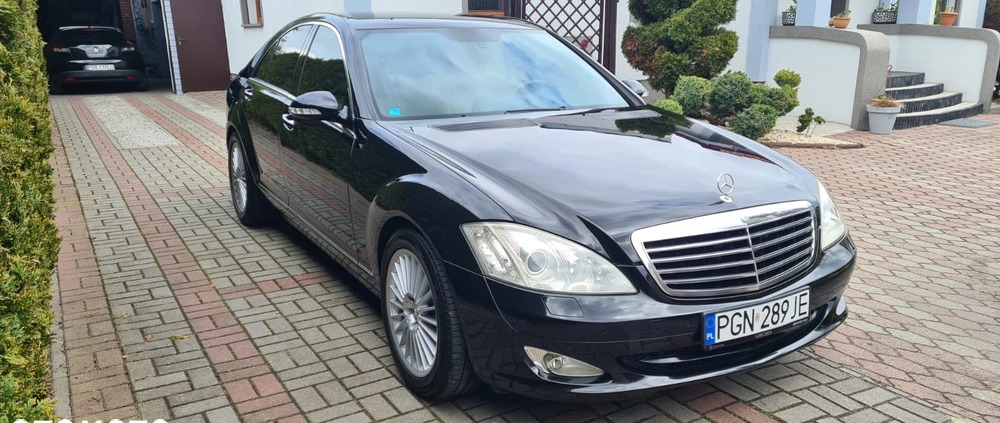 Mercedes-Benz Klasa S cena 49900 przebieg: 188685, rok produkcji 2006 z Gniezno małe 596